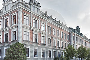 Poland, Malopolska Lesser Poland, Gorlice, Marcin Kromer Grammar School Building