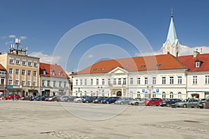 Poland, Malopolska, Oswiecim, Market Square