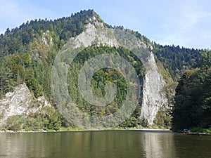 Poland, Malopolska, Pieniny mountains .