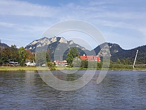 Poland, Malopolska, Pieniny - the Trzy Korony mount.