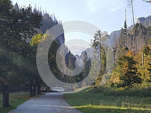 Poland, Malopolska, Tatra mountains - the Koscieliska valley.