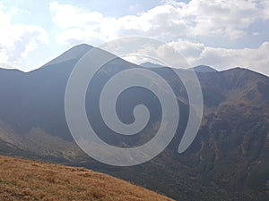 Poland, Malopolska, West Tatra mountains - the Starorobocianski peak.