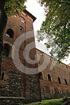 Poland old castle Nidzica