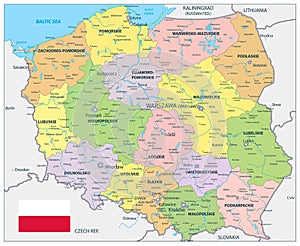 Poland Political Map