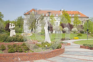 Poland, Upper Silesia, Gliwice, Doncaster Square