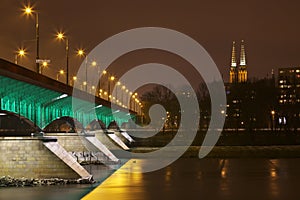 Poland: Warsaw by night