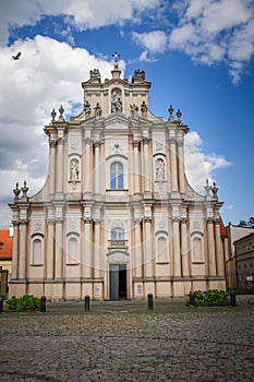 Poland, Warsaw, the Visitandine Church
