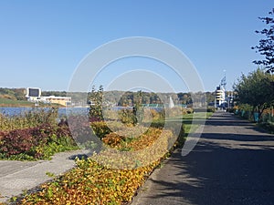 Poland, Pozna?, Malta lake in Poznan. photo