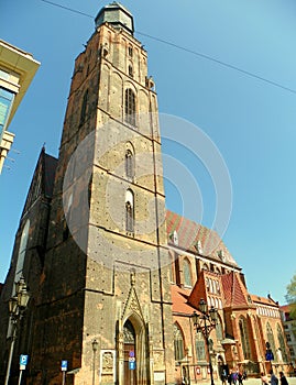 Poland, Wroclaw, Saint Elizabeth Street 1, St Elizabeth\'s Church
