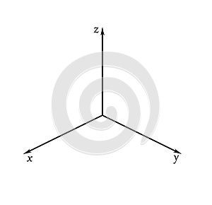 Polar coordinate systemon . vector illustration. template for drawing graphs of trigonometric functions.