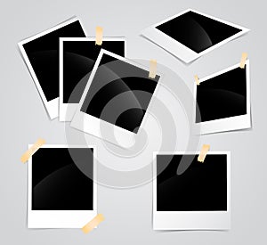 Polaroid blank frame