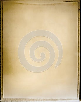 Polaroid blank print background