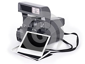 Polaroid camera and photo frame