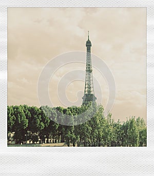 Polaroid eiffel