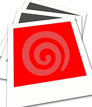 Polaroid film frames