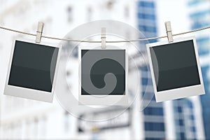 Polaroids on construction