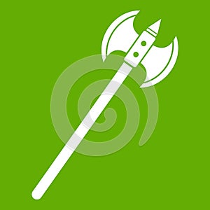 Poleaxe icon green