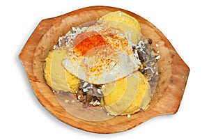 Polenta dish