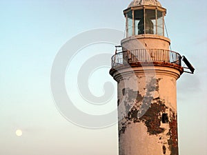 Polente lighthouse at bozcaada canakkale