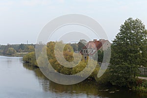 Polessky Canal in the Kaliningrad region