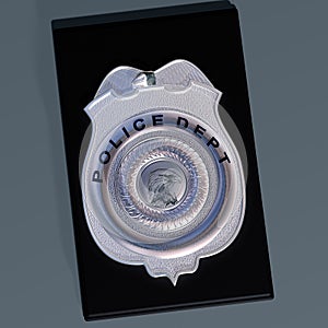 Policía insignia 