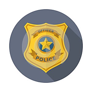 Police badge icon