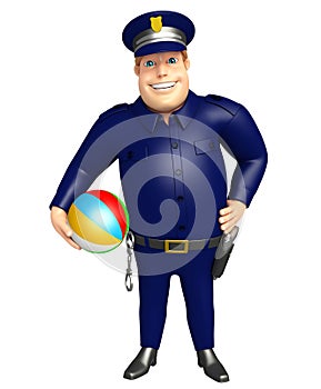 Police with Bigball