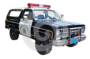 Police car photo