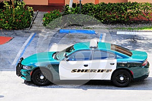Police car, Sheriff in Florida