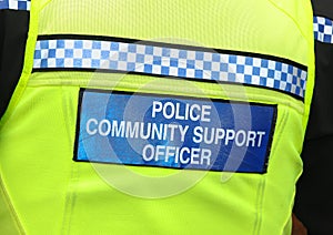 Police community support officer