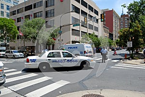 Police divert traffic from scene of collapsed buil