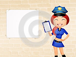 Police girl