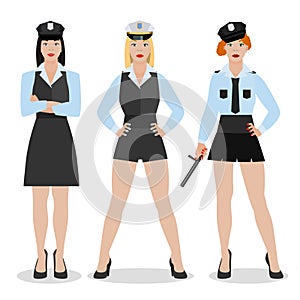 Police Girl Image