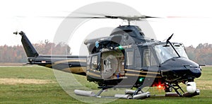 Police helicopter