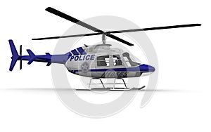 Police Helicopter Side
