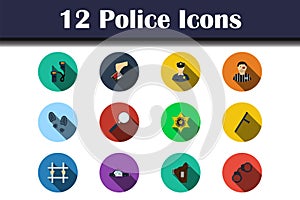 Police Icon Set