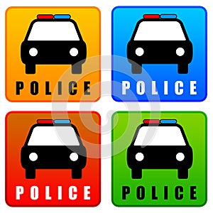 Police icons