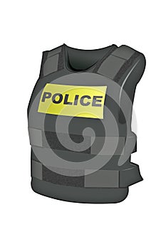 Police Kevlar vest