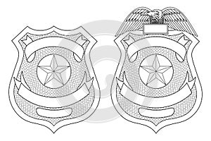 Police Law Enforcement Badge