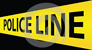Police line