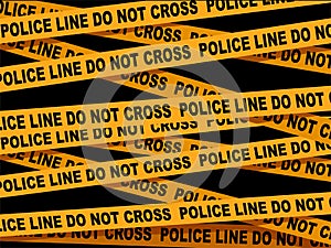 Police Line Cross Tape