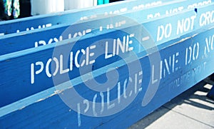 Police Line - Do not cross