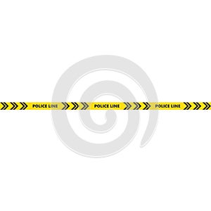 police line vector illustration design