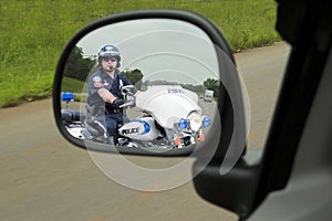 Police Motorcycle Cop