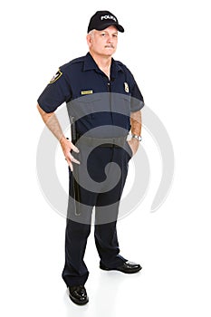 Police Officer Full Body