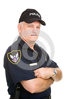 Police Officer - Suspicious photo