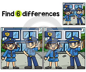 Police Officers Find The Differences