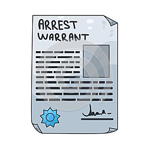 Arrest warrant