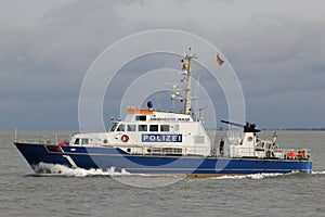 Police patrol boat