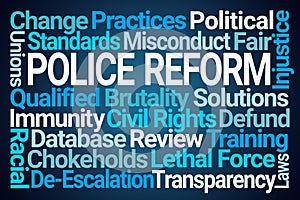 Police Reform Word Cloud